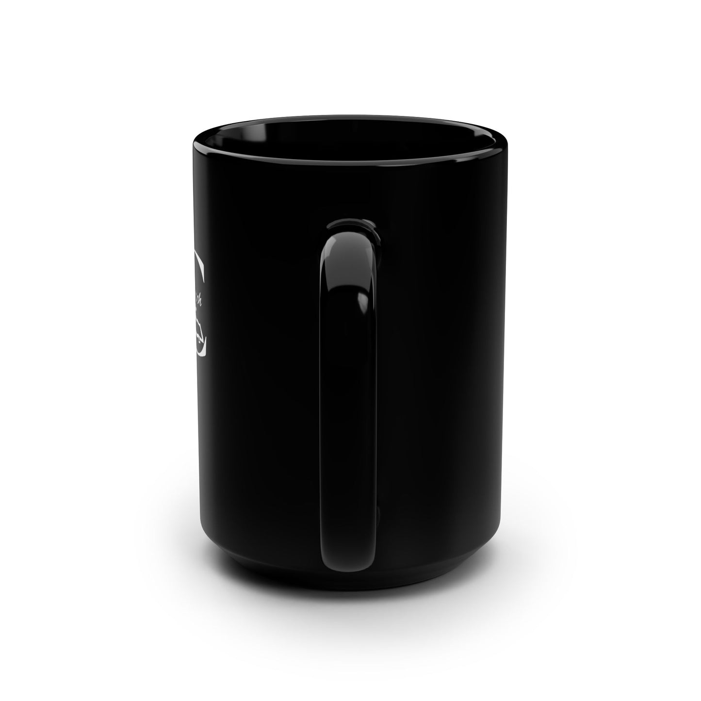 Black Mug, 15oz